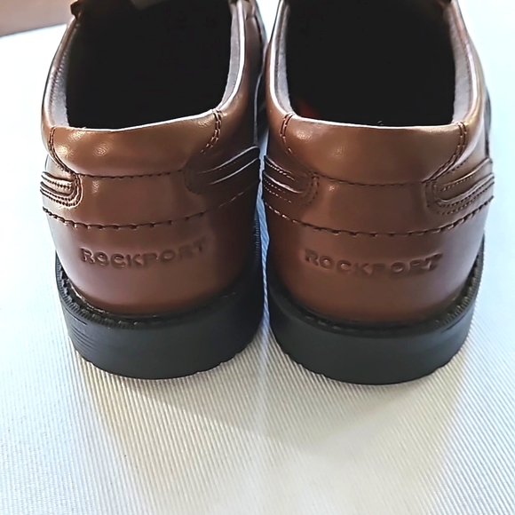 ROCKPORT Walkability Men's Size 9 Leather Lightweight Slip-On Shoes Dark… - Picture 3 of 9